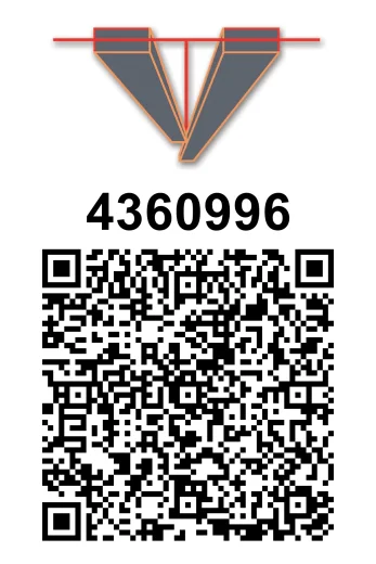 Bundle tag with QR code